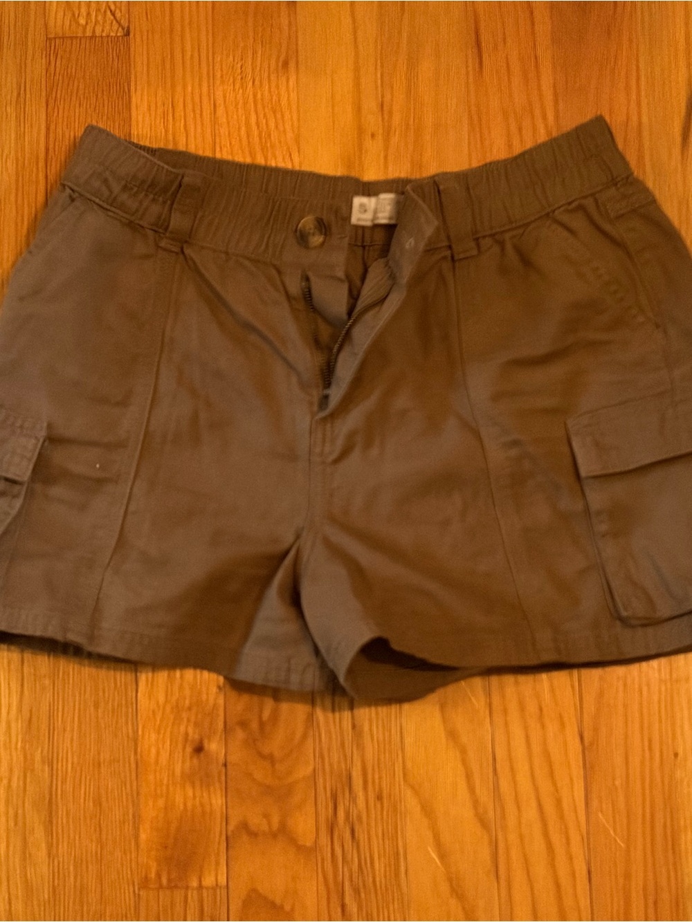 Primark Olive Cargo Pocket Shorts